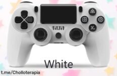 Mando inalámbrico para PS4/Pro/PS3/Slim y PC al mejor precio rebajado, juega con control total y emoción en cada partida. ¡No pierdas esta oportunidad única!