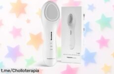 Masajeador facial eléctrico EMS de última tecnología para una piel radiante y sin arrugas, ¡ahora a precio chollo! No te lo pierdas, transforma tu rutina en minutos.