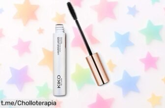 Máscara de pestañas KIKO Milano Luxurious Lashes: ¡volumen brutal y durabilidad de 16 horas a precio rebajado! Impacta desde la primera pasada y siéntete increíble hoy.