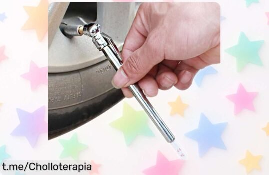 Medidor de presión de neumáticos Bikee: ¡Garantiza tu seguridad al mejor precio rebajado! No te quedes sin el tuyo, corre que vuelan y disfruta del control al volante.