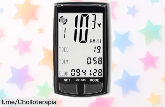 Medidor inalámbrico de bici con pantalla gigante y sensor ultra rápido a precio loco, controla tu velocidad sin soltar el manillar ¡Aprovecha esta oferta limitada ya!