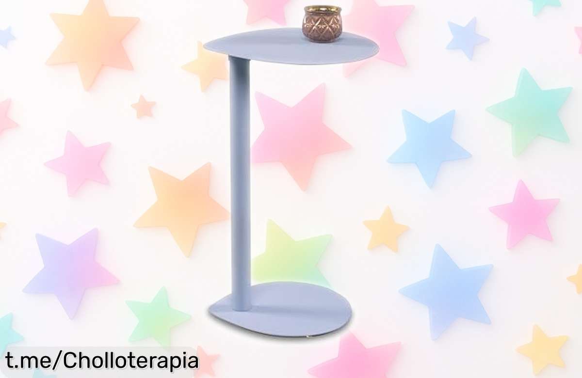 Mesita alta M2 Kollektion Fly 2 de diseño único y súper resistente a precio rebajado, ¡un super chollo para darle vida a tu hogar que no puedes dejar pasar!