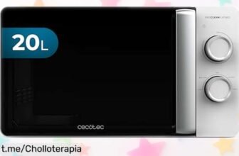 Microondas compacto Cecotec Proclean 3010: ¡aprovecha este super chollo a precio rebajado, cocina sin estrés y asegura el tuyo antes de que se agoten!