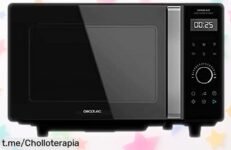 Microondas sin plato Cecotec GrandHeat 2500, el super chollo para cocinar fácil y rápido que no quiero que te pierdas; ¡aprovecha esta oferta limitada ya!