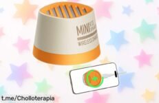 Mini altavoz Bluetooth Colsur con carga inalámbrica que te brinda sonido nítido y hasta 7 horas de música por un precio rebajado, ¡aprovéchalo antes de que desaparezca!