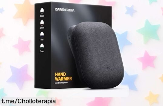 Mini calentador de manos recargable CAMTHON USBC a precio rebajado, ¡calor rápido en 3 seg y nunca más pasarás frío! ¡Corre que vuelan y dale calor a tus días ya!