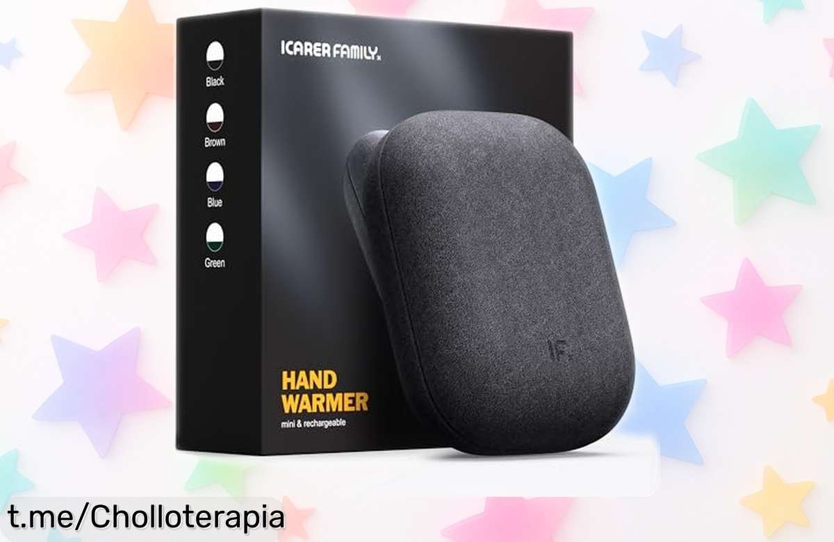 Mini calentador de manos recargable CAMTHON USBC a precio rebajado, ¡calor rápido en 3 seg y nunca más pasarás frío! ¡Corre que vuelan y dale calor a tus días ya!