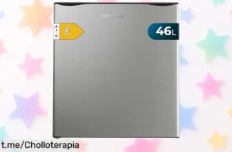 Mini nevera Cecotec GrandCooler 20000 L: precio rebajado que no verás de nuevo, un súper chollo para disfrutar frescura en casa. ¡No te quedes sin la tuya!