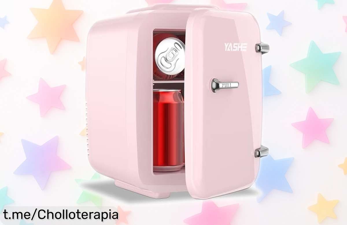 Mini nevera YASHE 4L que enfría y calienta, con precio rebajado insuperable. ¡Haz tus días más frescos y cómodos! Aprovecha esta oferta limitada ya mismo.