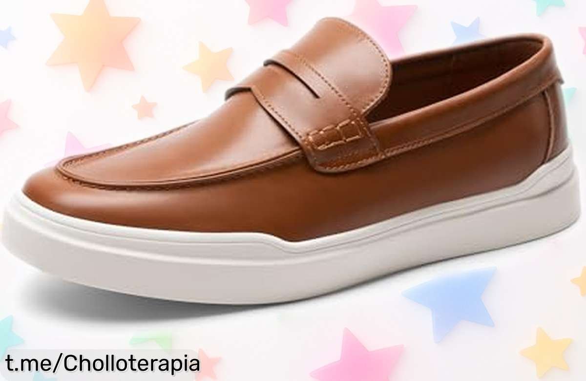 Mocasines de hombre Bruno Marc: el super chollo que no puedes dejar escapar, ligeros y antideslizantes ¡Corre que vuelan y asegúrate tu par ya!