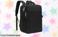 Mochila de viaje Yankony con bolsillo antirrobo, resistente al agua y ahora a un precio increíble. Aprovecha y siente la libertad de viajar sin preocupaciones, ¡no te quedes sin ella!