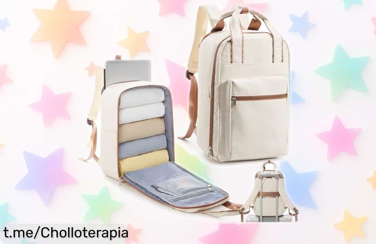 Mochila de viaje cabina SZLX con bolsillo antirrobo: ¡el super chollo que facilita tus aventuras sin complicaciones! No pierdas esta oportunidad y viaja tranquilo hoy mismo.