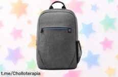 Mochila para portátiles HP Prelude ultra ligera y resistente al agua, ¡oferta rebajadísima por tiempo limitado! Protege tu laptop en cada aventura con este super chollo.