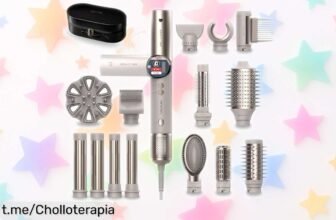 Moldeador de pelo Cecotec AirGlam 14in1, ¡maravilloso super chollo con 14 cabezales para estilos perfectos! No te quedes sin el tuyo, esta oferta vuela y serás la envidia de todos.