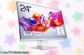 Monitor Full HD de 23,8 pulgadas HP 524sh con colores vibrantes y ángulos infinitos a un precio rebajado que no volverás a ver. ¡Impulsa tu juego ahora mismo!