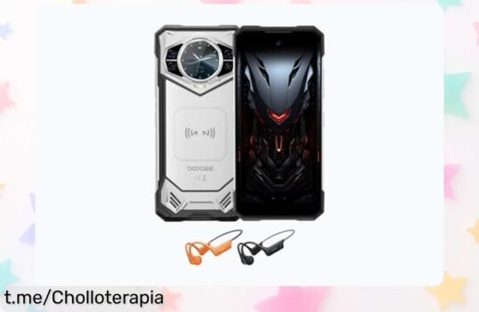Móvil DOOGEE S200 5G resistente con pantalla gigante y cámara de 100 MP a un precio rebajado que vuela. Hazlo tuyo antes de que se acaben las unidades, ¡no te lo pierdas!