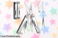 Multiherramienta mini EDC BIBURY, tijeras que salvan y rompeventanas. Precio rebajado irresistible, ¡no dejes pasar la oportunidad de sentirte seguro en cualquier apuro!