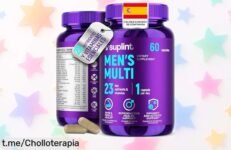 Multivitaminas para hombre alta potencia: energía y concentración diaria en cápsulas, ¡gran rebaja! No dejes pasar esta oportunidad única que tu cuerpo agradecerá.
