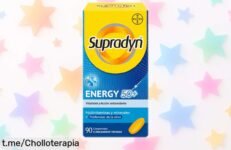 Multivitamínico Supradyn Energy 50+ con antioxidantes naturales, ¡aprovéchalo ahora a un precio rebajado y recarga tu energía antes de que se acabe!