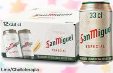 Pack 12 latas de San Miguel Especial Lager: ¡super chollo refrescante en oferta limitada para crear momentos memorables con amigos!