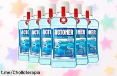 Pack de 6 enjuagues bucales Ártico, frescura total y dientes más blancos al instante. ¡Oferta limitada que hará brillar tu sonrisa! Aprovecha antes de que se agoten.