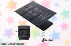 Panel solar plegable 120W que te carga energía al instante, ¡aprovéchalo a precio rebajado solo por tiempo limitado y no pierdas este ofertón único!