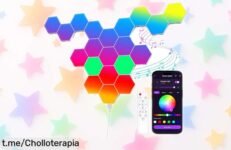 Paneles luminosos RGB para pared que bailan con la música: ¡Super chollo rebajado, ideal para gamers! Dale vida a tu espacio y sorprende a todos ahora mismo.