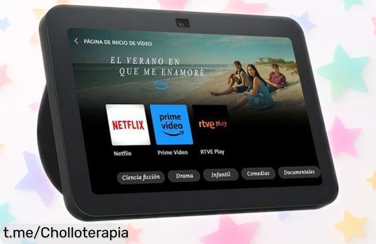 Pantalla inteligente Echo Show 8 de Amazon, ¡ofertón y precio rebajado que transforma tu hogar en un lugar más fácil y divertido! Hazlo tuyo antes de que se acabe esta oportunidad.