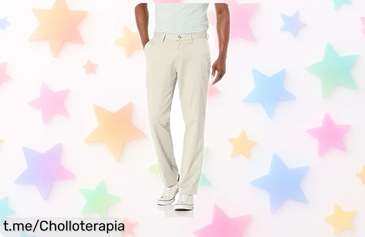 Pantalón chino Náutica Classic Fit Stone a precio rebajado, ideal para llevar todo y lucir genial cada día. ¡Aprovecha este super chollo antes de que se esfume!