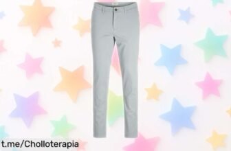 Pantalones chinos slim de Jack & Jones a precio de ganga, ¡renueva tu armario sin complicaciones y luce espectacular ya mismo!