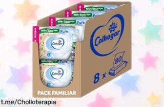 Papel higiénico húmedo Colhogar Pure Moist para pieles sensibles: ¡rebajado con un descuentazo! Cuida tu piel y disfruta de la frescura que merece, aprovecha ya este super chollo.