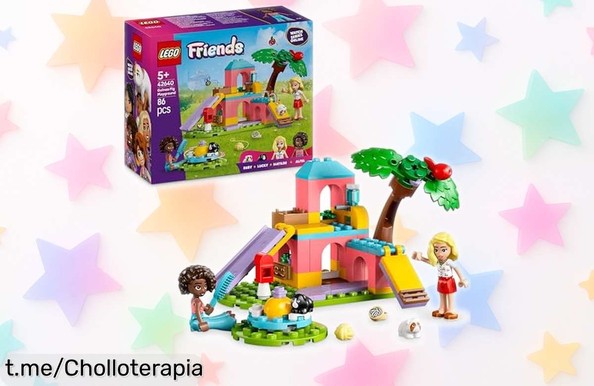 Parque de las cobayas LEGO Friends 42640, el super chollo que llenará de alegría y creatividad a los peques ¡Aprovecha esta oferta ya mismo!
