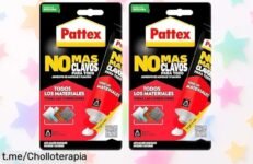 Pegamento súper resistente Nural Pattex No Mas Clavos: la solución perfecta para tus reparaciones a un precio rebajado, ¡no dejes pasar este chollo excepcional y actúa ahora!