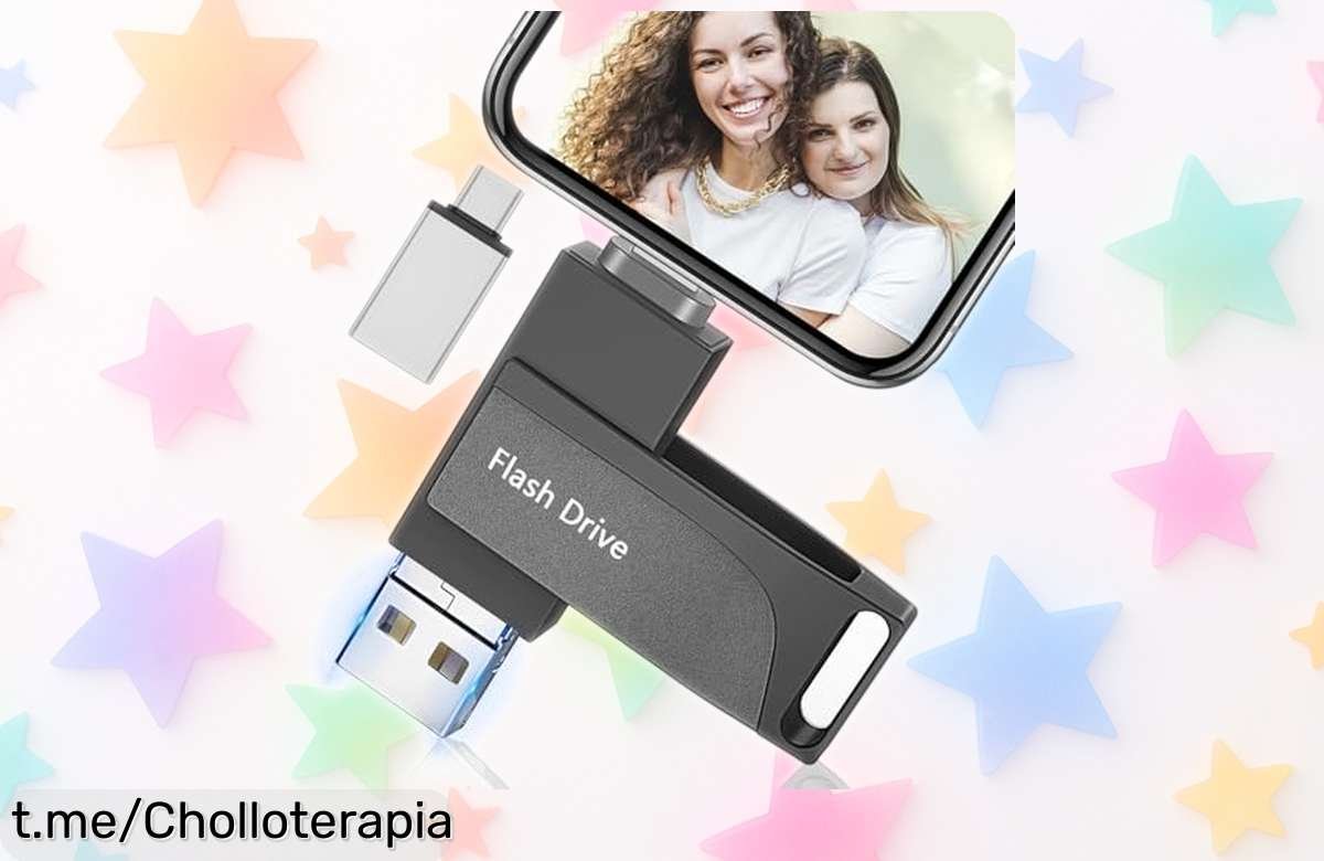 Pendrive 512 GB Levida, ¡ofertón de locura! Transferencia ultrarrápida y seguridad Touch ID a un precio rebajado; guarda tus recuerdos sin preocupaciones. ¡Aprovecha este chollo antes que se acabe!