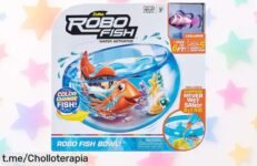 Pez robótico ROBO ALIVE ZURU 7126 a precio rebajado, ¡una diversión garantizada que hará brillar los ojos de tu niño! No te lo pierdas y llévatelo ahora mismo.