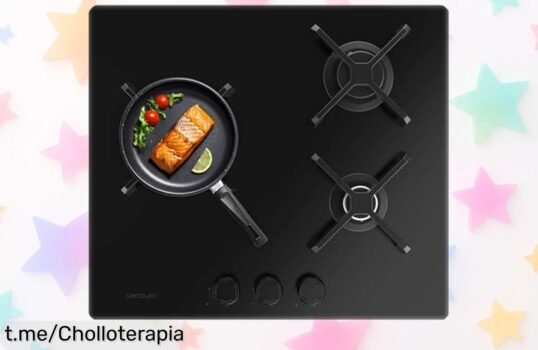 Placa de gas 3 fuegos Cecotec Bolero Squad G 3400S a precio rebajado: cocina como un chef en casa y aprovecha esta oportunidad antes que desaparezca. ¡No te lo pierdas!