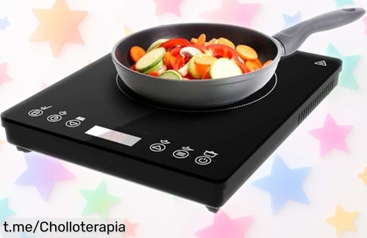 Placa de inducción portátil Cecotec Full Magma Slim: ¡con 2000W y un precio rebajado que vuela! Aprovecha este super chollo y cocina como todo un chef sin esperar más.