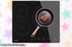 Placa vitrocerámica 3 fuegos Cecotec Bolero Squad V 3001 con control táctil: tu aliado en la cocina a un precio loco, ¡no dejes pasar este super chollo y sorprende a todos!