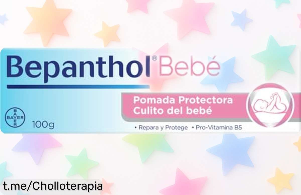 Pomada protectora Bepanthol para bebé, ¡nuevo precio loco! Cuida su piel rápida y fácilmente: aprovecha este ofertón que hará sonreír a tu pequeño desde el primer día.