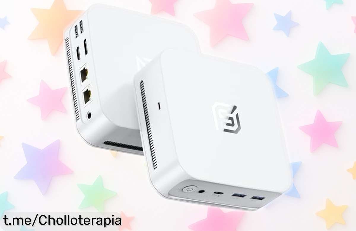 Potente Mini PC NAIKLULU con procesador N95 y 16GB RAM a precio rebajado de locura, ¡disfruta doble pantalla 4K! No dejes pasar esta oportunidad única para brillar.