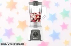 Potente batidora de vaso Moulinex Blendeo+ con 450W y jarra de 1,5L a precio rebajado que vuela; no te quedes sin la tuya y sorprende en la cocina cada día.