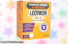 Potente comprimido efervescente Leotron de Vitamina C para que tu sistema inmunológico brille, ¡aprovecha este precio rebajado y dale a tu salud la energía que merece!
