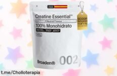Potente creatina monohidrato BROADEN 400g sin sabor a precio rebajado que no encontrarás de nuevo, ¡aprovéchate y siente la energía cada día antes de que se acaben!