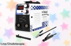 Potente mini soldador inverter Stick Lift TIG 2 en 1 con pantalla LED, precio rebajado para que empieces a soldar como un pro. ¡No dejes pasar este super chollo, corre antes de que se agoten!