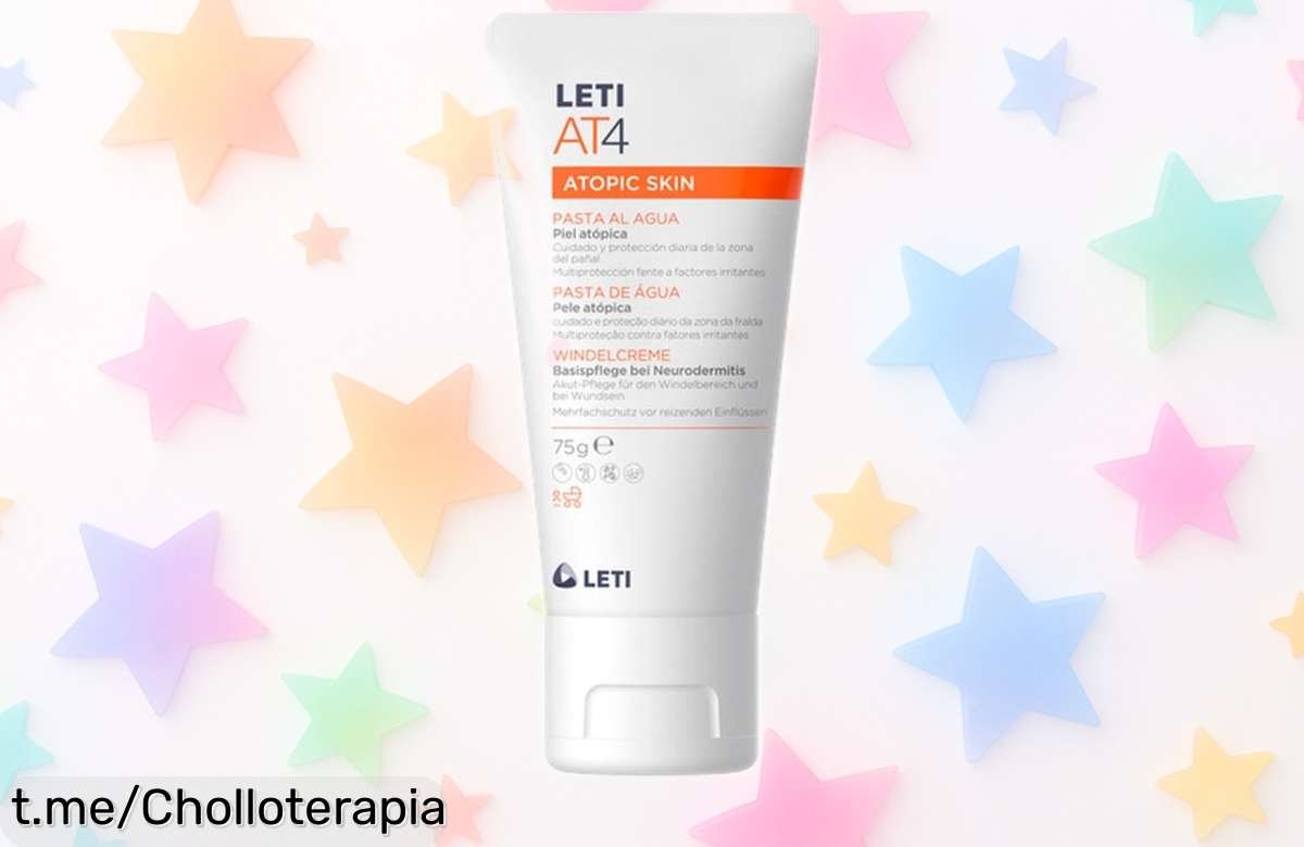 Potente pasta al agua Letiat4 para piel atópica 75gr, super chollo en hidratación intensa: ¡Tu piel se lo merece, no dejes perder esta oportunidad!