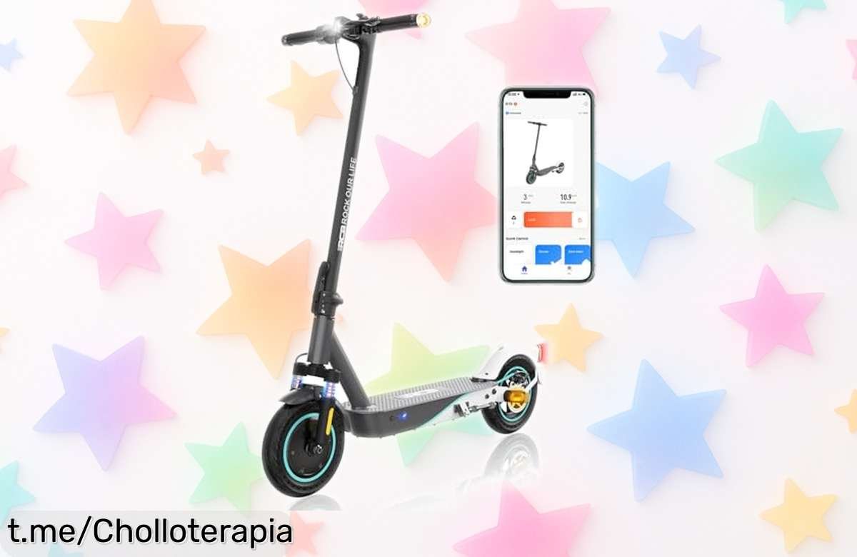 Potente patinete eléctrico RCB R19 para adultos a un precio rebajado que vuela; vive la emoción de moverte rápido por la ciudad, ¡hazlo tuyo antes de que se agote!