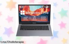 Potente portátil Blackview Acebook de 18,5'' con 16 GB RAM y SSD en precio rebajado que no volverá, ¡aprovéchalo y disfruta lo mejor al alcance de tu mano!