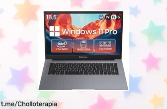 Potente portátil Blackview Acebook de 18,5'' con 16 GB RAM y SSD en precio rebajado que no volverá, ¡aprovéchalo y disfruta lo mejor al alcance de tu mano!