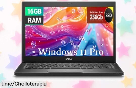 Potente portátil Dell Latitude 7290 renovado, ahora con teclado japonés auténtico y precio rebajado; ¡no te quedes sin el chollo que hará tu día más genial!