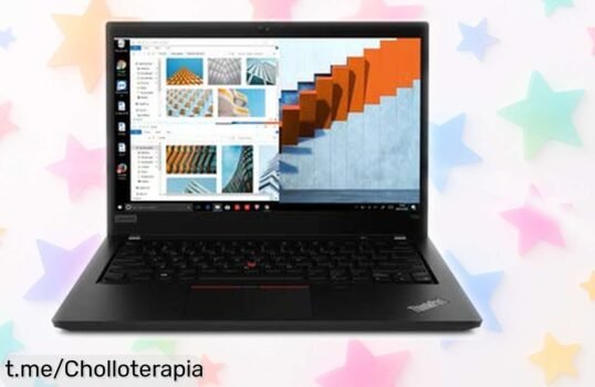 Potente portátil Lenovo ThinkPad T490 14 Full HD a precio rebajado, ¡aprovecha este ofertón y lleva tu trabajo y diversión al siguiente nivel antes de que se acabe!